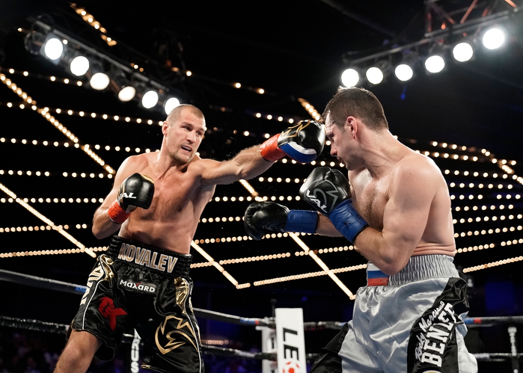 CRUSHING KOVALEV PERFORMANCE HIGHLIGHTS ALL ACTION FIGHT NIGHT AT THE GARDEN