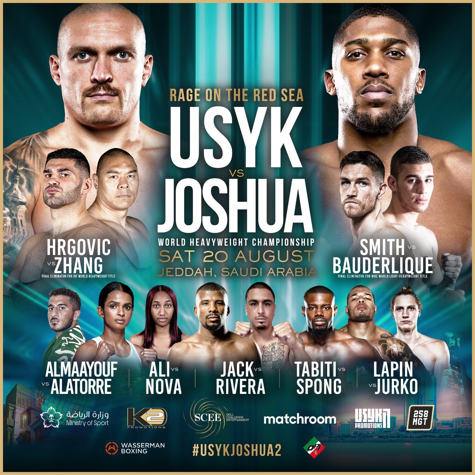 RAGE ON THE RED SEA USYK VS