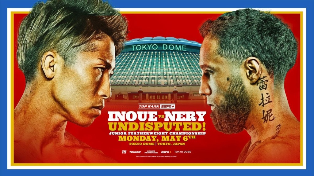 INOUE GETS OFF THE CANVAS TO STOP NERY IN TOKYO!
